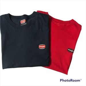 Wrangler Work wear Men’s Short Sleeve T Shirts Relaxed Fit Size 2XL NEW